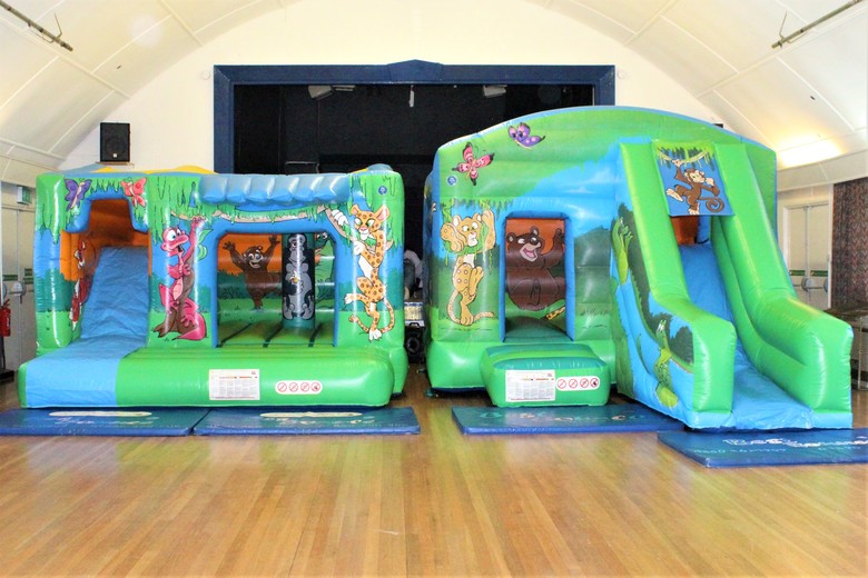 Bounce Pack: Jungle Jump N Slide & Jungle Cabin