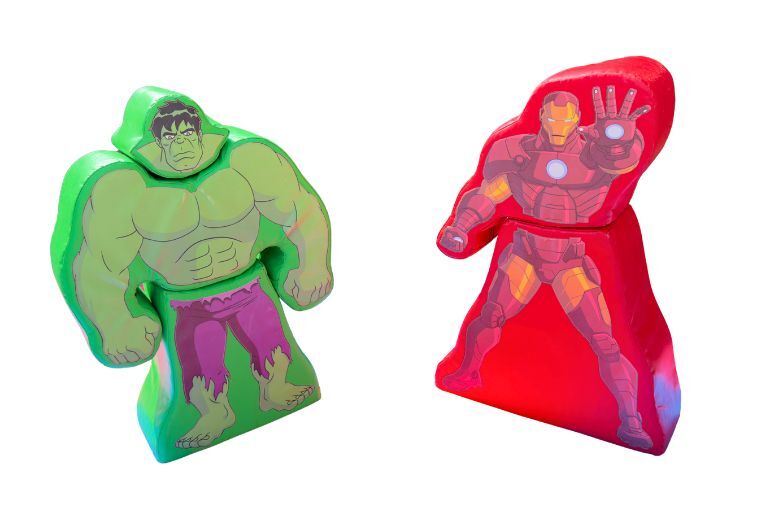 Build A Hulk & Iron Man