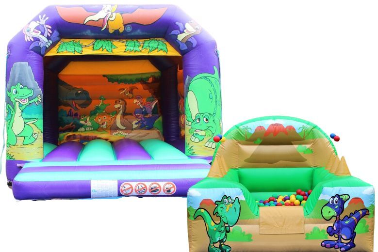 Bounce Pack: Dino Time Castle & Ball Pit