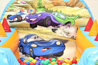 Racing Cars Ball Pit