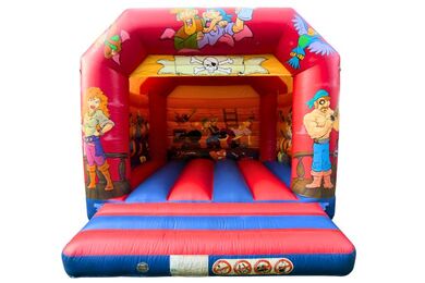 Pirate Time, 20'6''(d) x 16'6''(w) x 10'(h) - 6.25m(d) x 5m(w) x 3m(h)