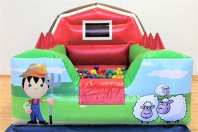 Farm Yard Ball Pit, 4.9m x 3m x 2.45m
