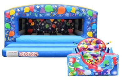 Bounce Pack: Celebration Bouncy Castle & Ball Pit 